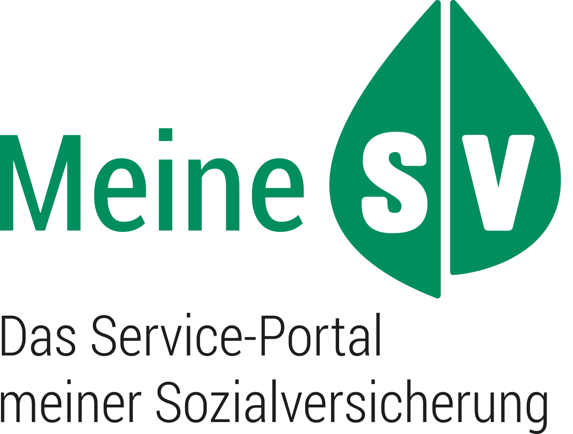 Das Bild zeigt, das Logo von MeineSV.